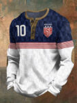 World Cup 2026 USA Merch USA Soccer Team Button Long Sleeve Shirt World Cup Fan Gifts.jpeg