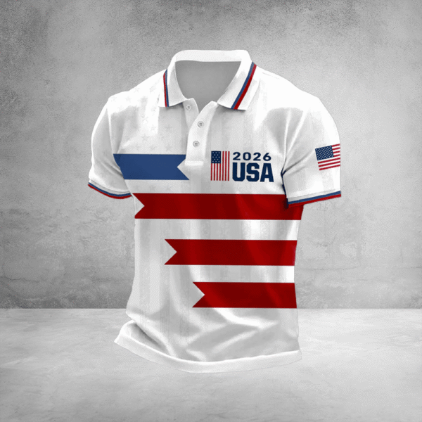 World Cup 2026 USA Polo Shirt America Soccer Outfits Best For World Cup Lovers.png