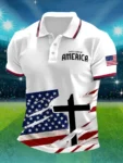 World Cup 2026 USA Polo Shirt USA Flag Polos Game Day Outfits Game Day Fashion Fan Clothes.webp