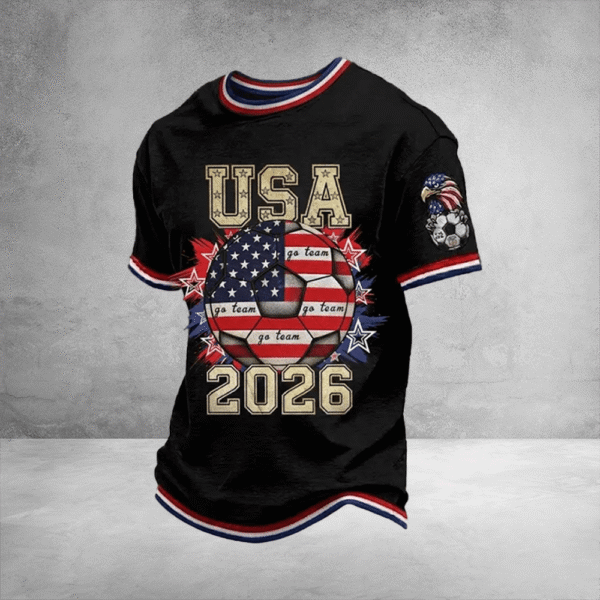 World Cup 2026 USA Shirt FIFA Apparel Soccer Clothing For World Cup Fan.png