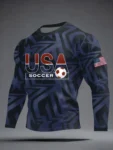 World Cup 2026 USA Soccer Long Sleeve Shirt Soccer Players Clothes For Him.webp