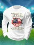 World Cup 2026 USA Soccer Long Sleeve Shirt World Cup Apparel Soccer Fan Gifts Idea.webp