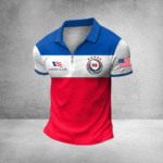World Cup In America 2026 Zip Polo Shirt USA Soccer Merchandise For FIFA Fan.png