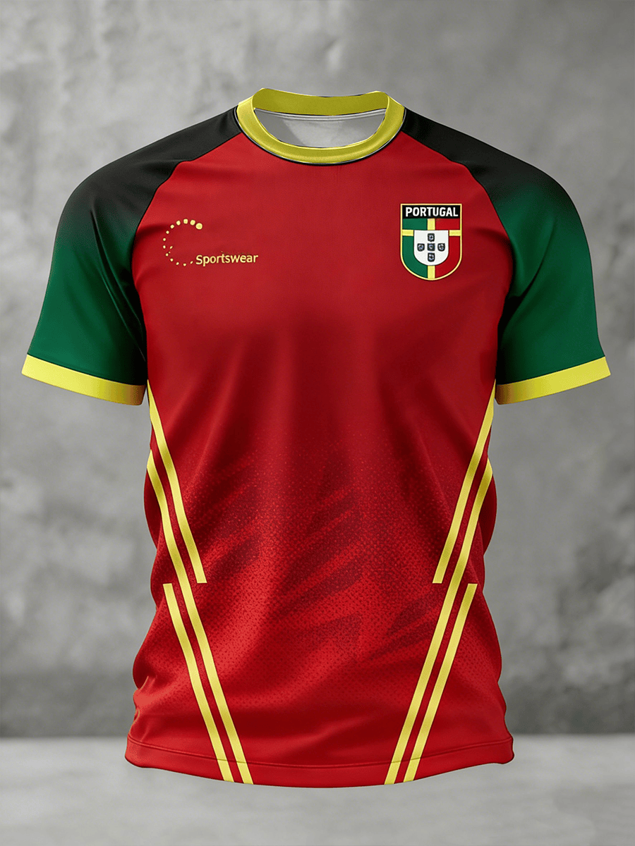 World Cup Portugal 2026 Shirt Portugal Sportswear FIFA Apparel For Portuguese.png World Cup Portugal 2026 Shirt Portugal Sportswear FIFA Apparel For Portuguese.png