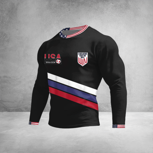 World Cup USA 2026 Long Sleeve Shirt I Believe That We Will Win Shirt USA Soccer Merch.png