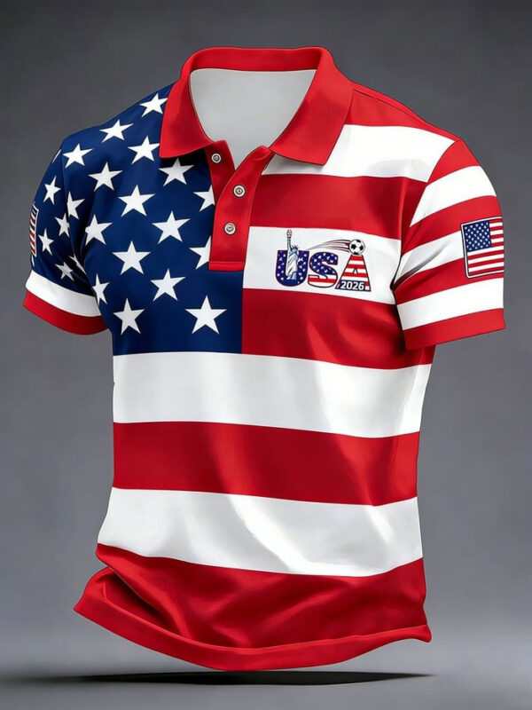 World Cup USA 2026 Merch Eagle USA Soccer Polo Shirt Soccer Lovers Apparel For Men.jpeg