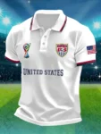 World Cup USA 2026 Polo Shirt Game Day Outfits FIFA Merch Soccer Lovers Gifts Idea.webp