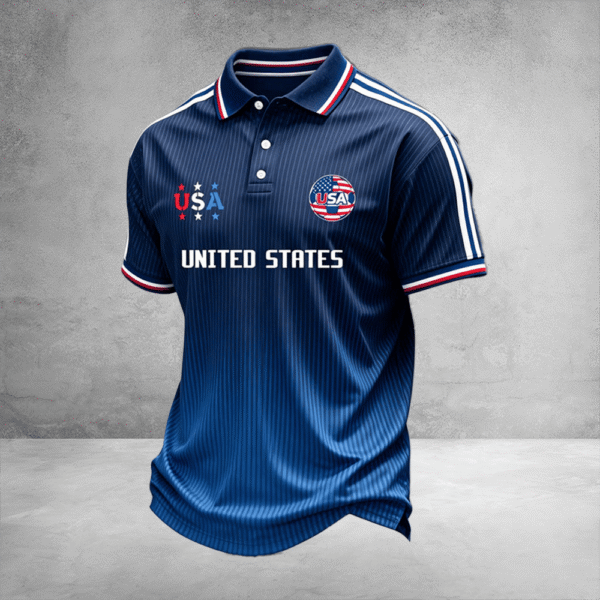 World Cup USA 2026 Polo Shirt USA Soccer Merchandise Sports Apparel Soccer Fan Gifts.png