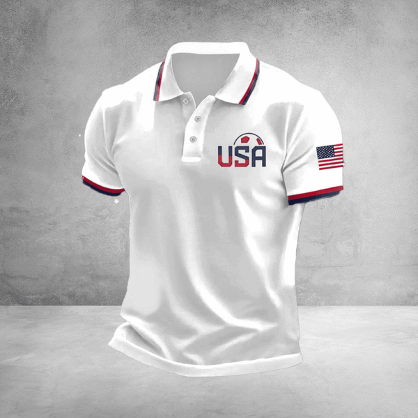 World Cup USA 2026 Polo Shirt USA Soccer Merchandise Sports Lovers Gifts Idea.png