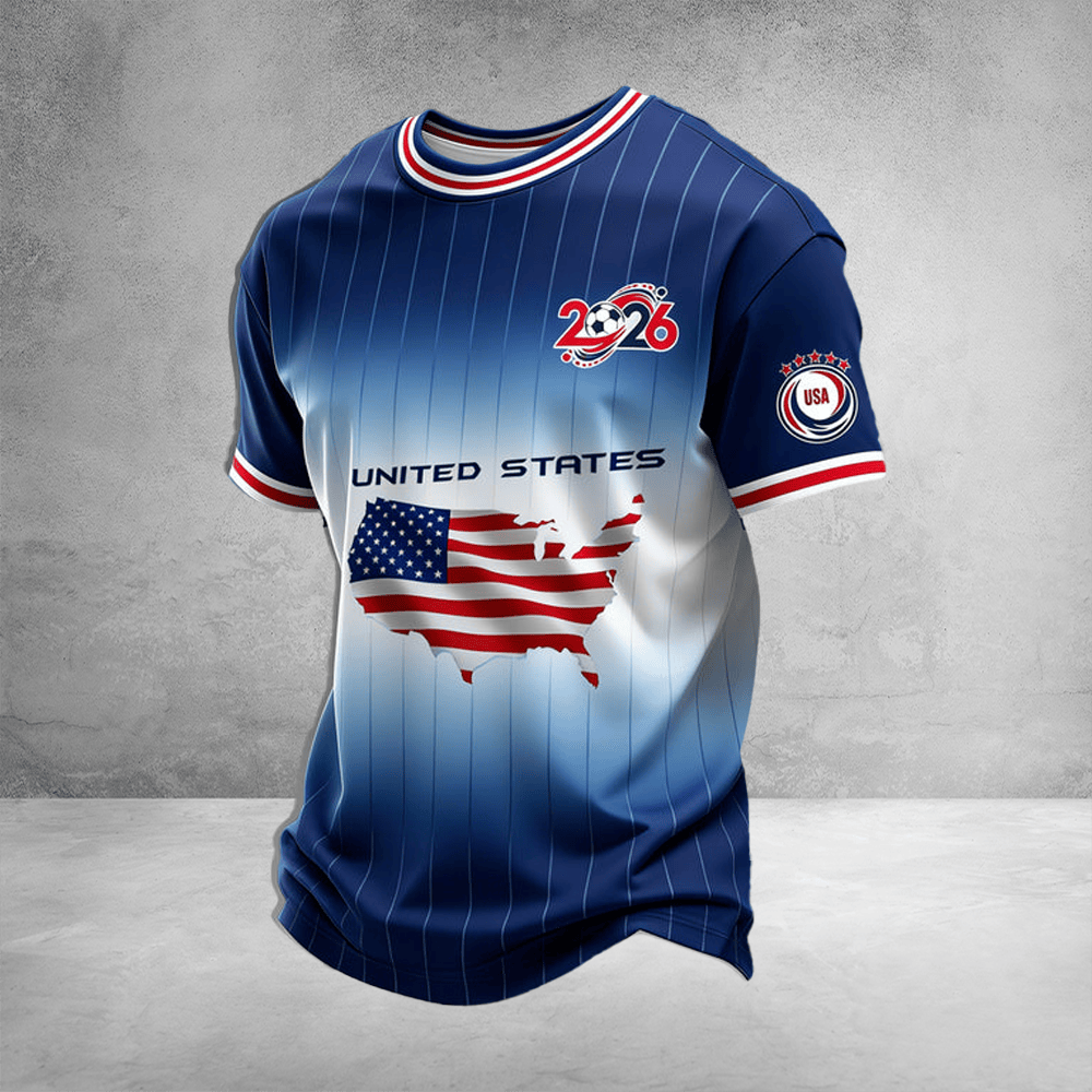 World Cup USA 2026 Shirt USA Soccer Apparel Patriotic Tee For Soccer Players.png World Cup USA 2026 Shirt USA Soccer Apparel Patriotic Tee For Soccer Players.png