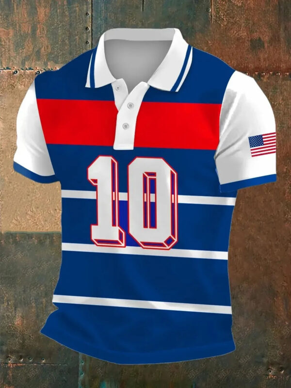 World Cup USA Flag Graphic Logo 10 Polo Shirt Sport Themed For Him.jpeg